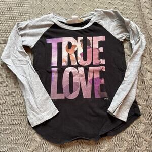Gap + Junk Food Cinderella True Love Raglan Baseball Tee ~ 6/7